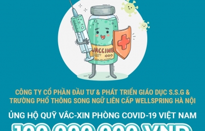 Trường Phổ thông Song ngữ Liên Cấp  game đánh bài tiến lên 
 ủng hộ 100 triệu cho quỹ vắc-xin phòng Covid-19